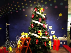 撮影OKソーンのクリスマスツリー