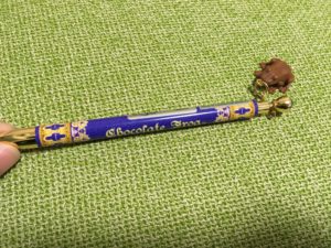 カエルチョコレートのボールペン